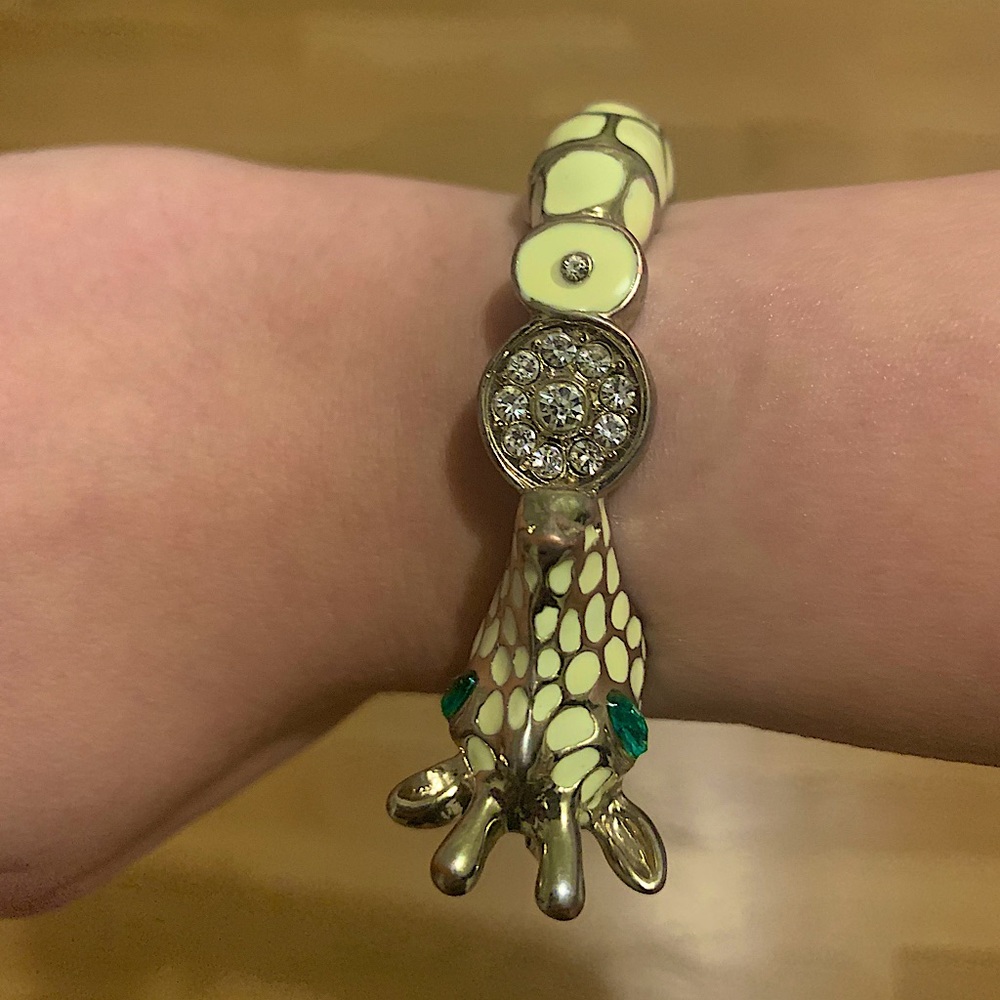 Banana Republic Giraffe Enamel Bracelet